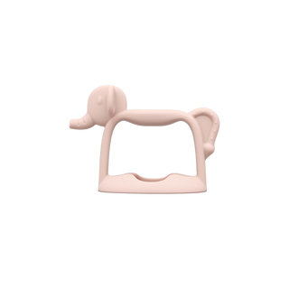 TGM - Silicone Elephanty Wrist Teether - Flamingo