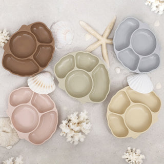 TGM - Seashell Plate Coral Olive