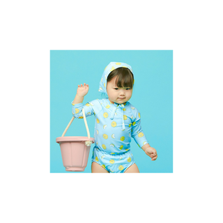 Babyan -  Baby Rashguard & Hat & Diaper Pants 3P Set (Lemoni)