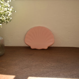 TGM - Seashell Plate Cover Coral Pink